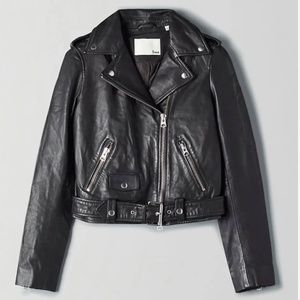 Wilfred Free Lenon leather jacket